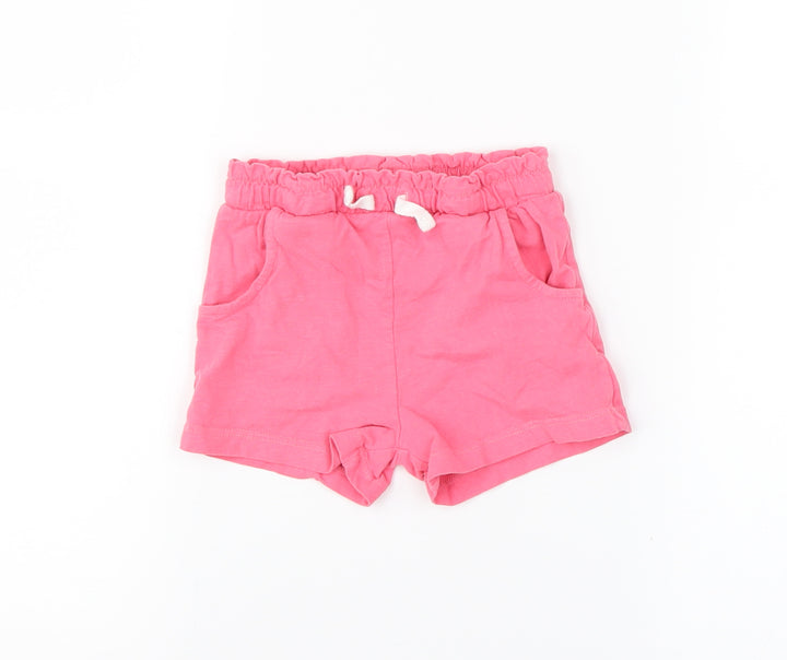 Nutmeg  Pink   Cropped Trousers Size 12-18 Months