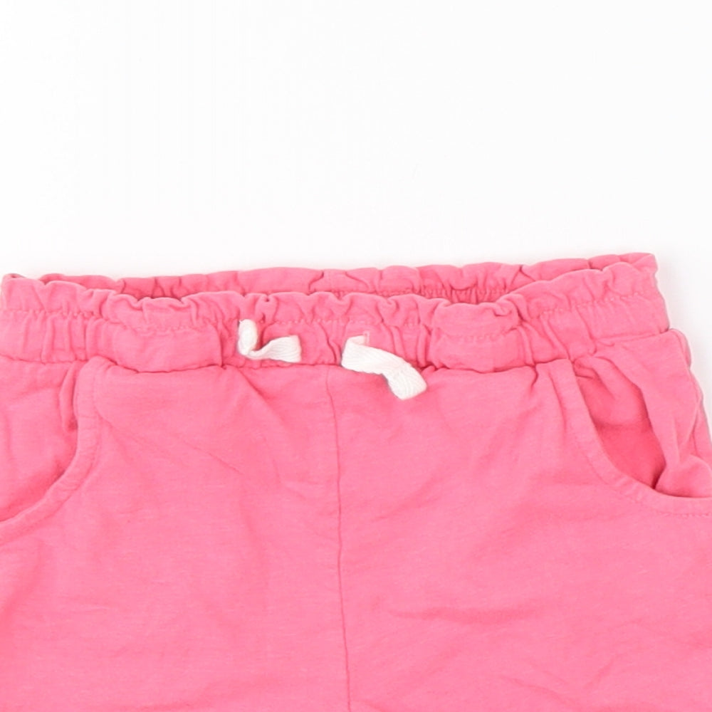 Nutmeg  Pink   Cropped Trousers Size 12-18 Months