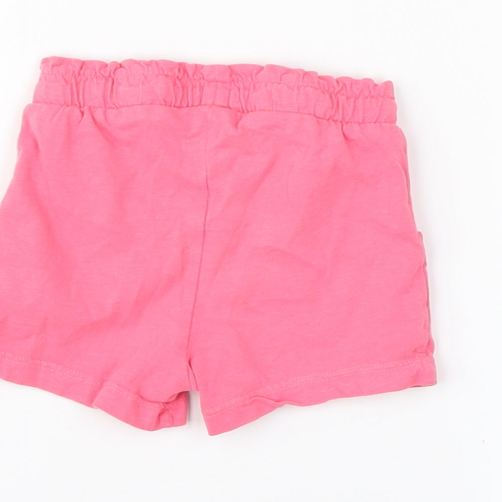 Nutmeg  Pink   Cropped Trousers Size 12-18 Months