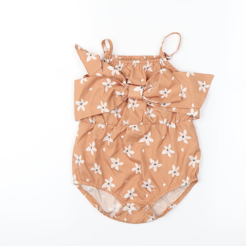 patpat  Brown   Babygrow One-Piece Size 12-18 Months