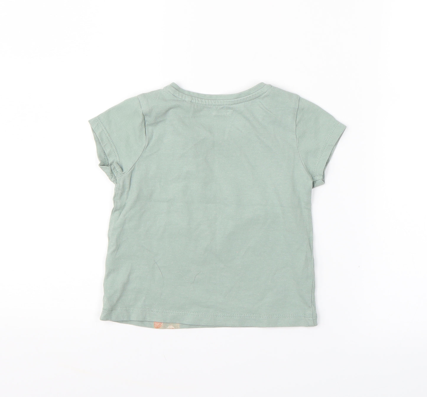 TU  Green   Basic Polo Size 12-18 Months