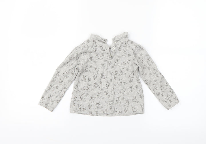 TU Green Animal Print Basic T-Shirt Size 12-18 Months