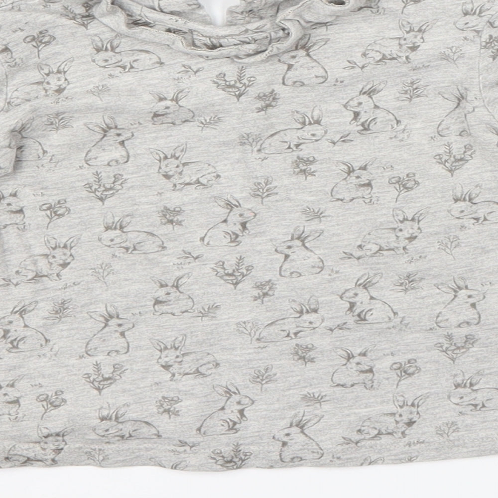 TU  Green Animal Print  Basic T-Shirt Size 12-18 Months
