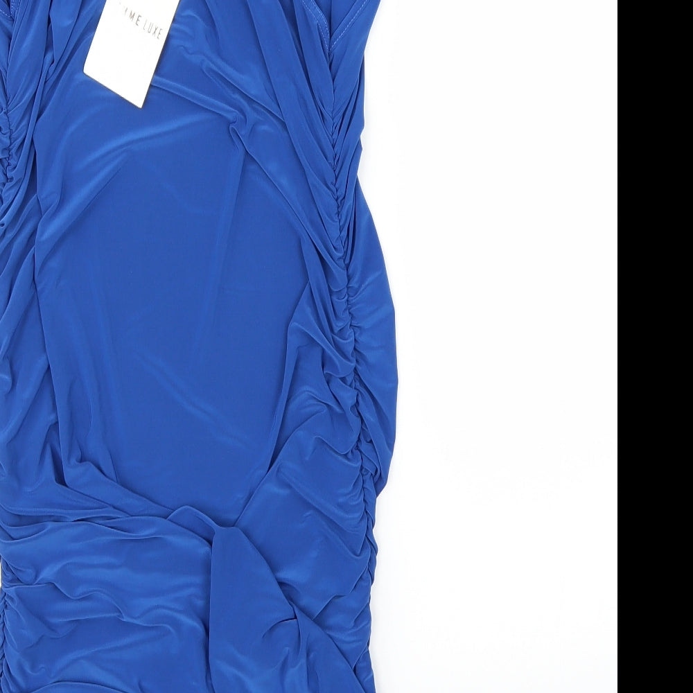 Femme Luxe Womens Blue   Mini  Size 12