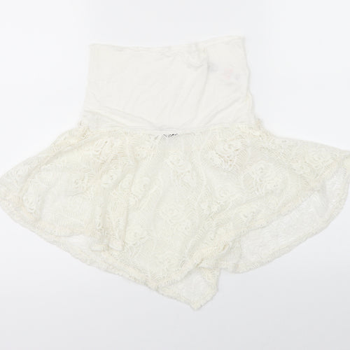 New Look Girls White Floral  Shift  Size 8 Years