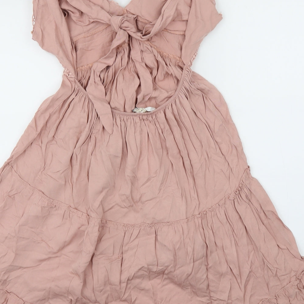 Urban Bliss Womens Pink   A-Line  Size L