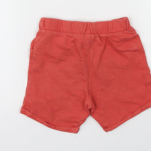 F&F Boys Orange   Cropped Trousers Size 12-18 Months
