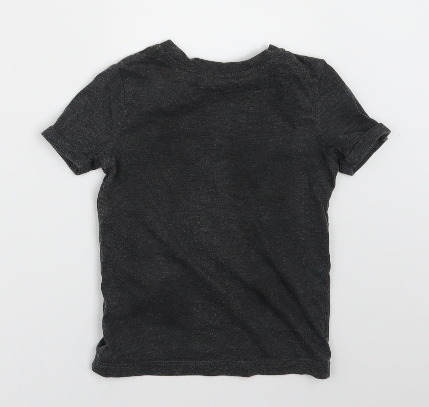 George Girls Grey   Basic T-Shirt Size 2-3 Years