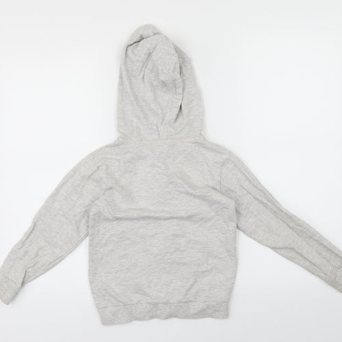 Marvel Boys Grey   Full Zip Hoodie Size 5-6 Years  - marvel spiderman