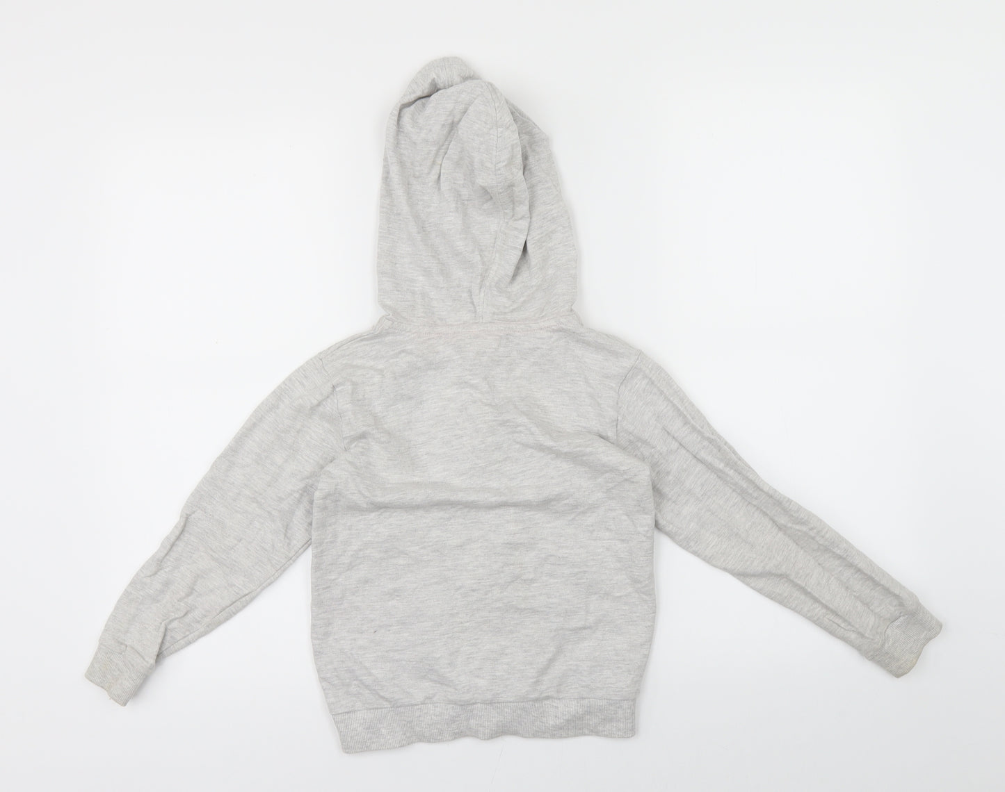 Marvel Boys Grey   Full Zip Hoodie Size 5-6 Years  - marvel spiderman