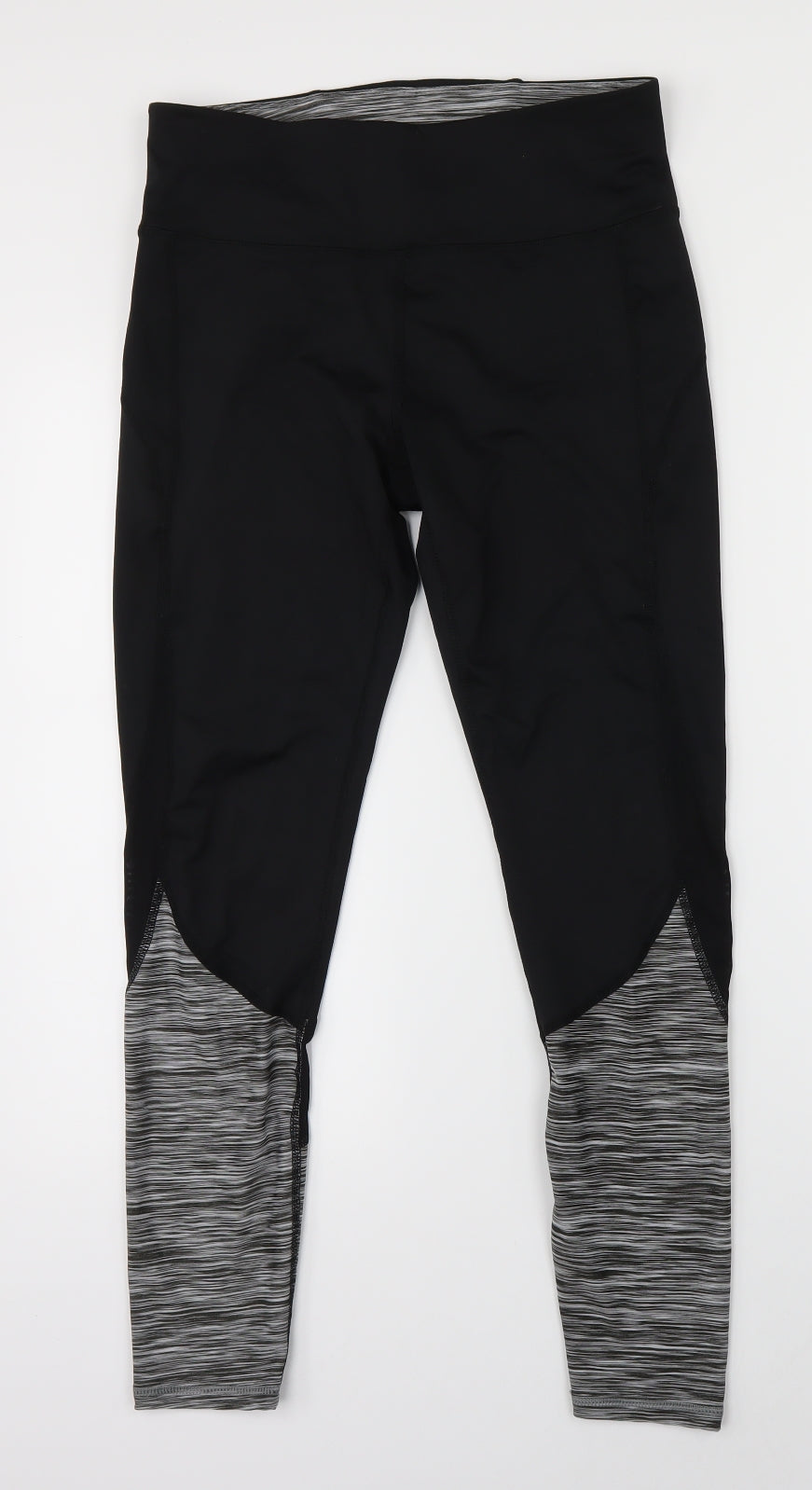 Souluxe Womens Black   Jogger Leggings Size 12 L26 in