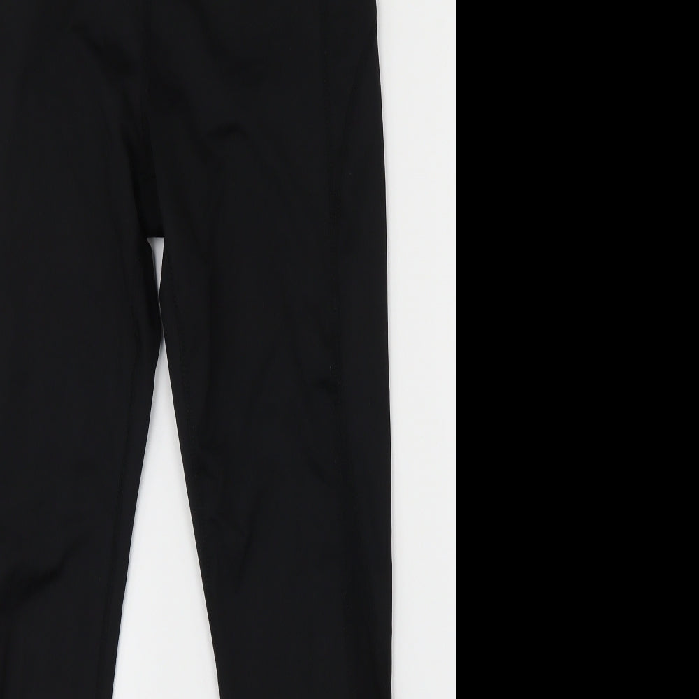 Souluxe Womens Black   Jogger Leggings Size 12 L26 in