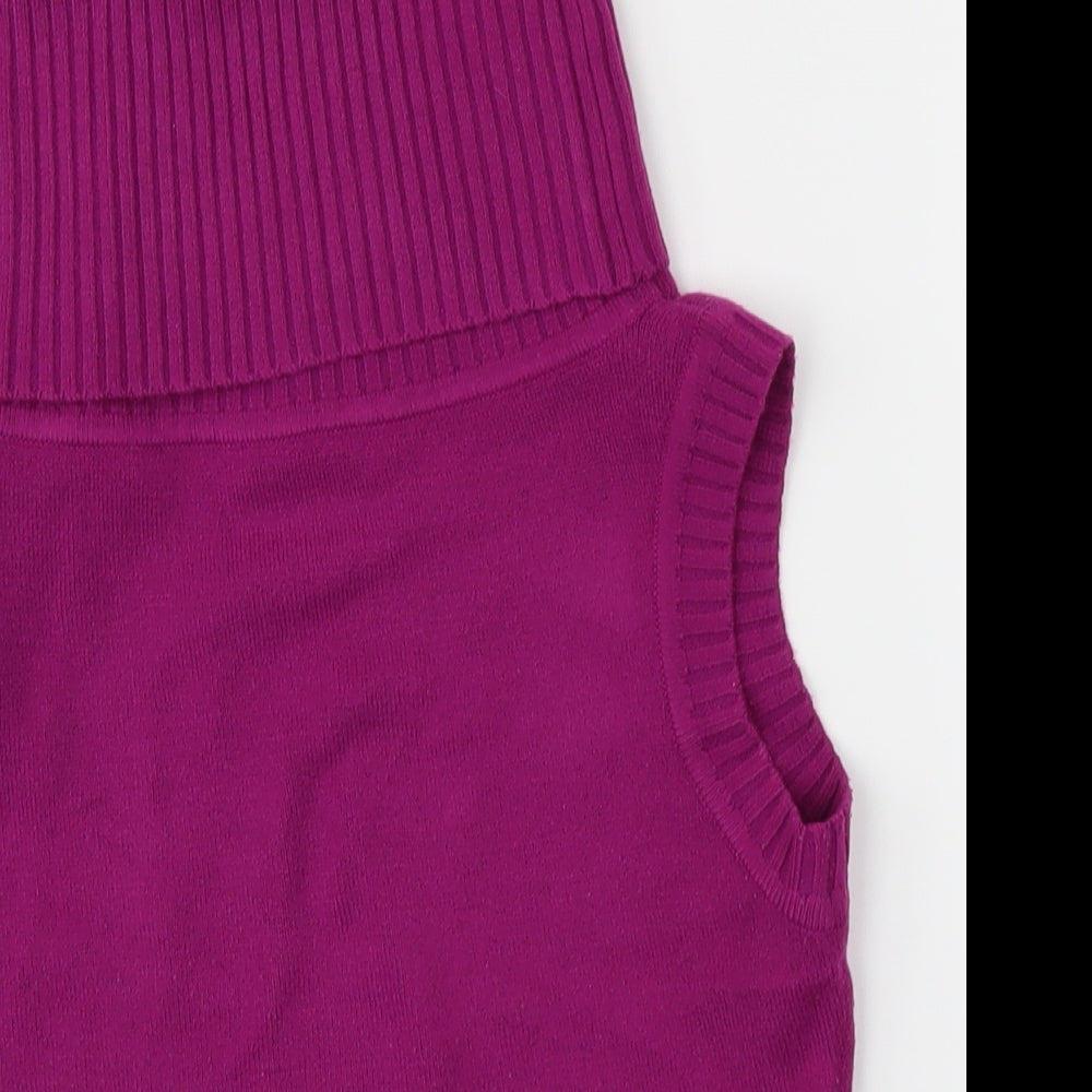 Liquid Womens Pink   Vest Jumper Size L