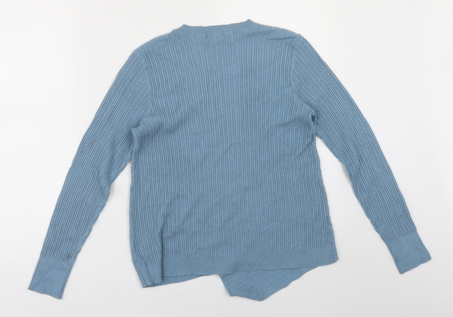 TU Womens Blue  Knit Pullover Jumper Size 12