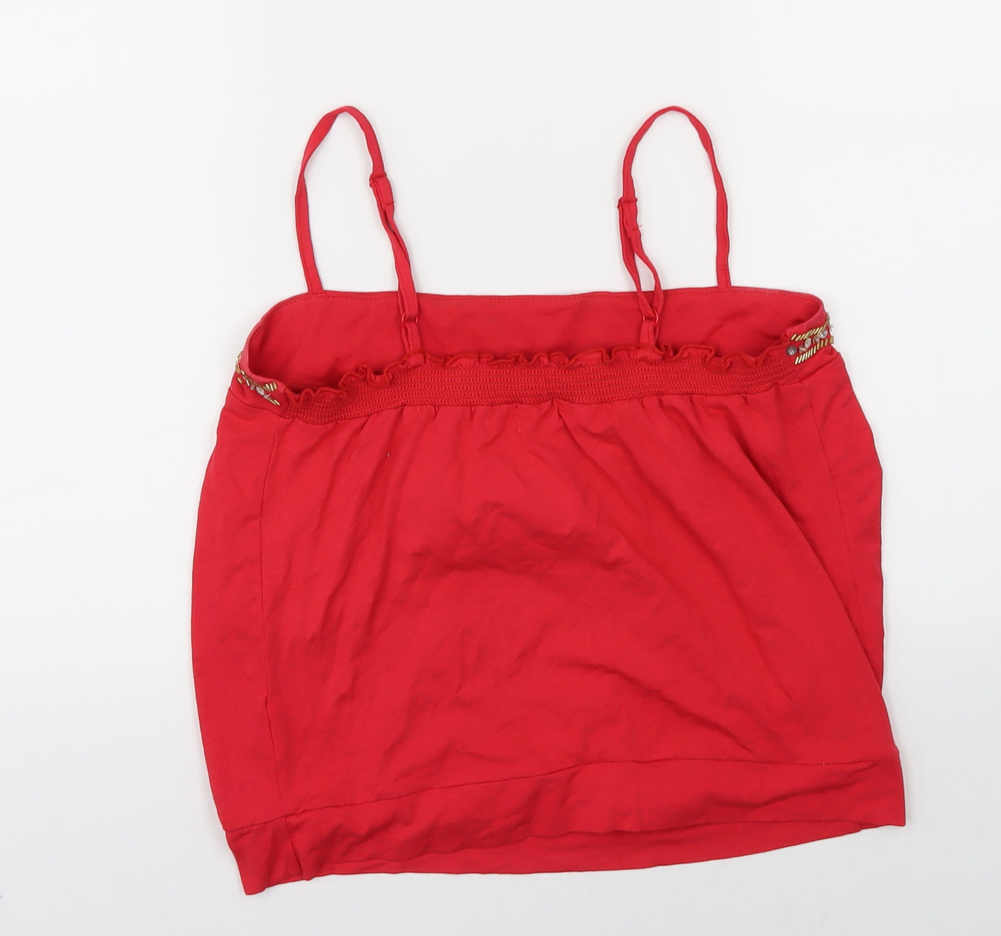 Dorothy Perkins Womens Red   Basic Blouse Size 14