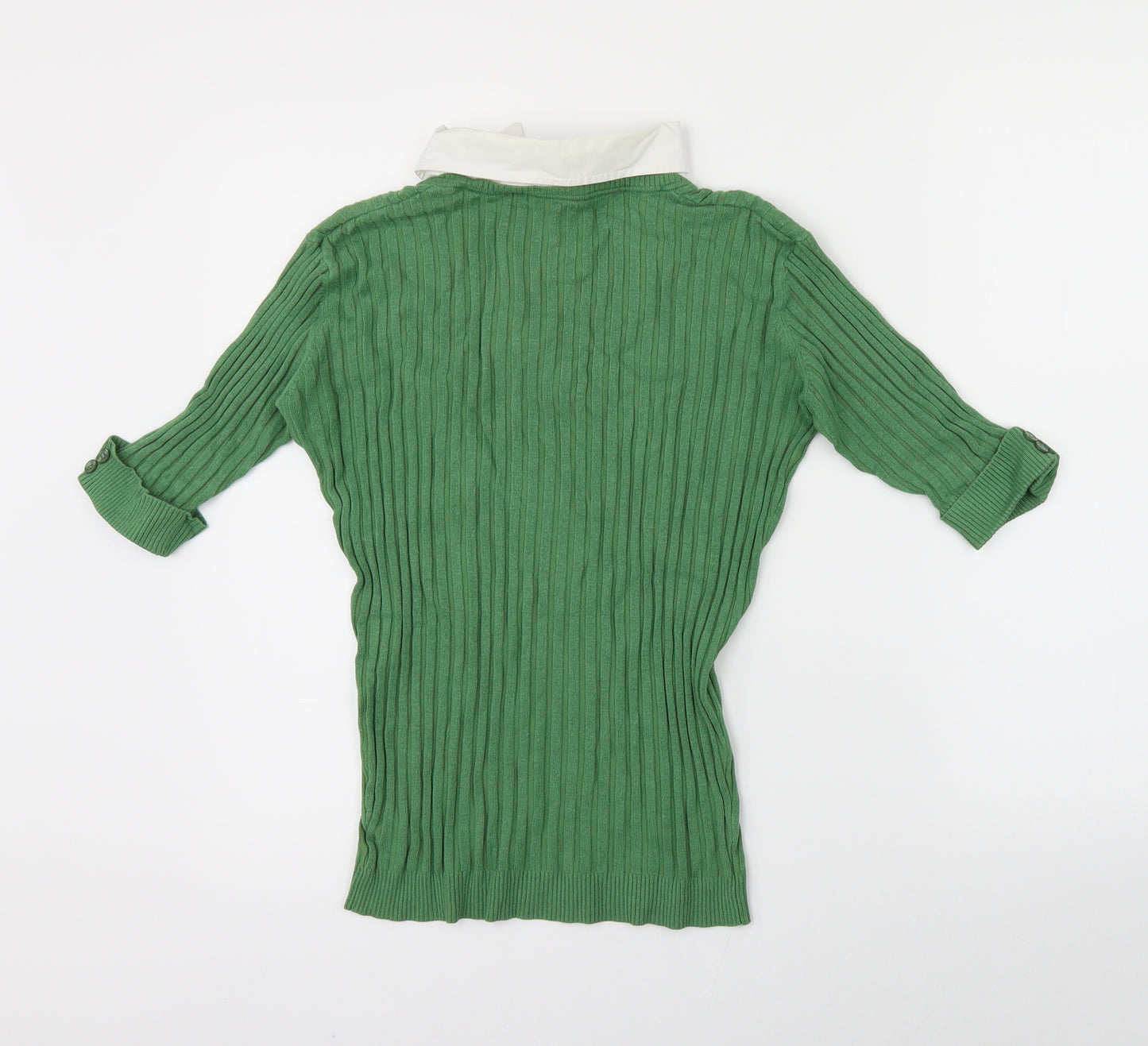New Look Womens Green   Pullover Jumper Size 14