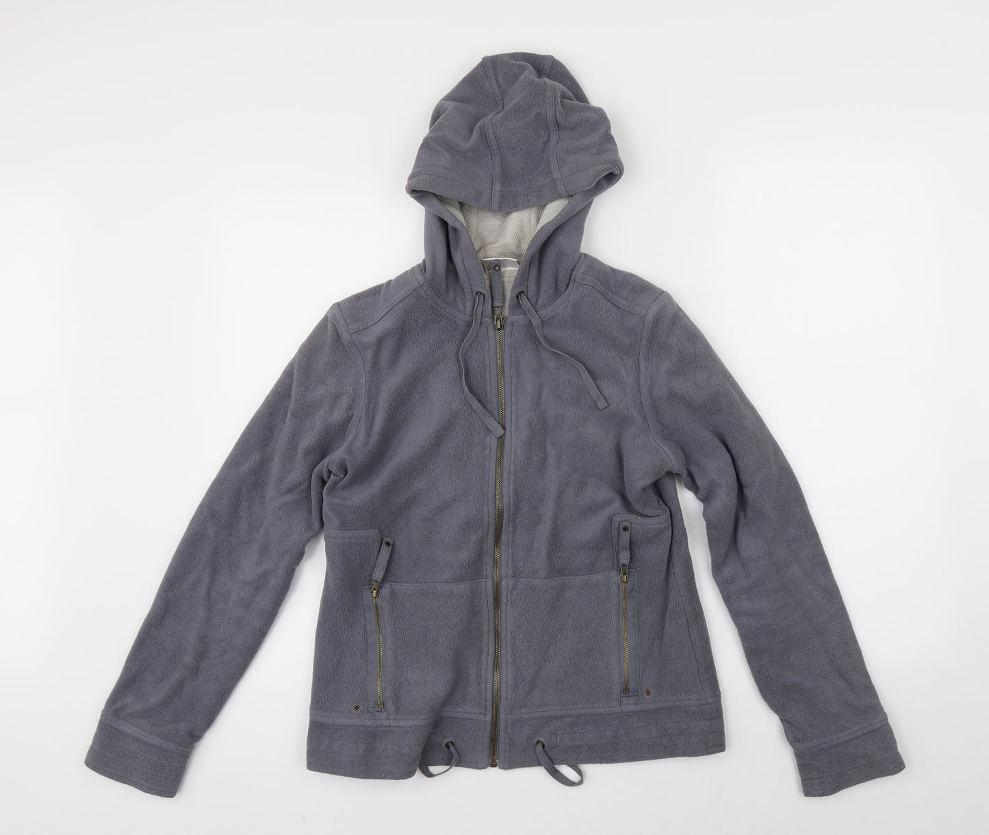 NEXT Womens Grey   Full Zip Hoodie Size 12