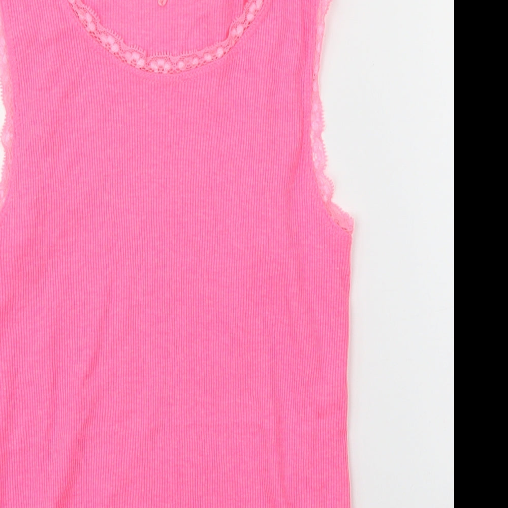 George Girls Pink   Basic Tank Size 12-13 Years