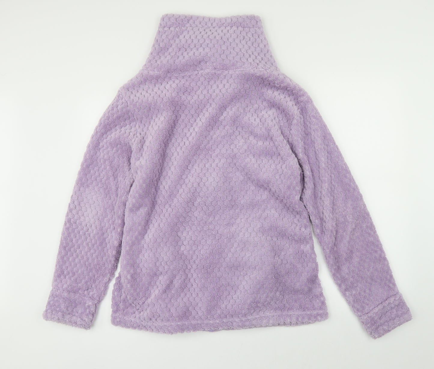 Bella Beau Womens Purple   Full Zip Jumper Size M