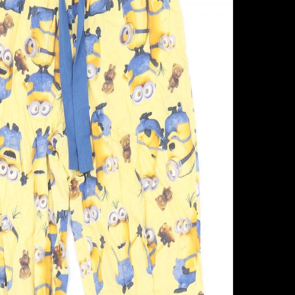 Minions Womens Yellow    Pyjama Pants Size M