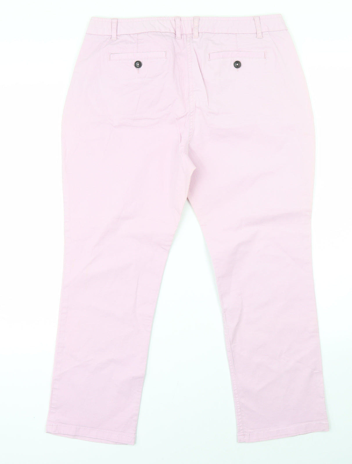 Boden Womens Pink   Chino Trousers Size 12 L23 in