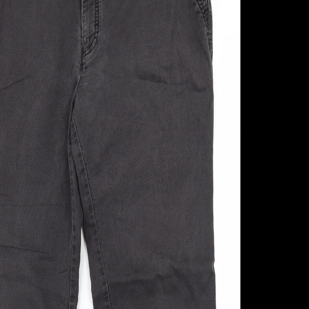 Oakman Mens Grey   Trousers  Size 38 L29 in