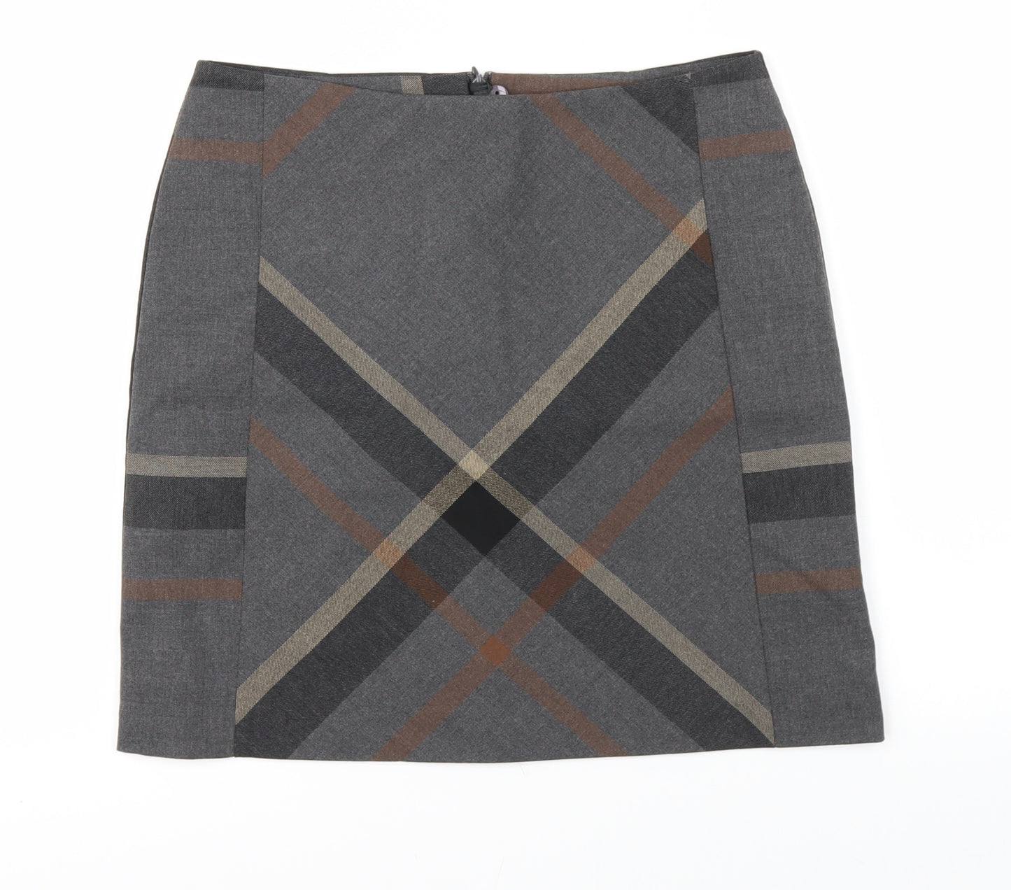 NEXT Womens Grey   A-Line Skirt Size 6
