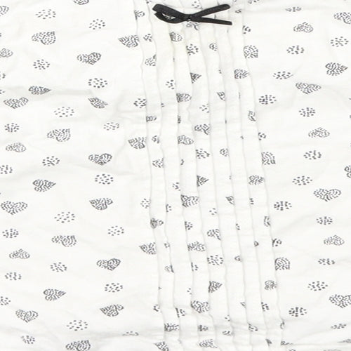 F&F Girls White   Basic T-Shirt Size 3-6 Months