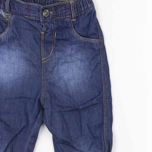 George Baby Blue  Denim Jogger Jeans Size 12-18 Months