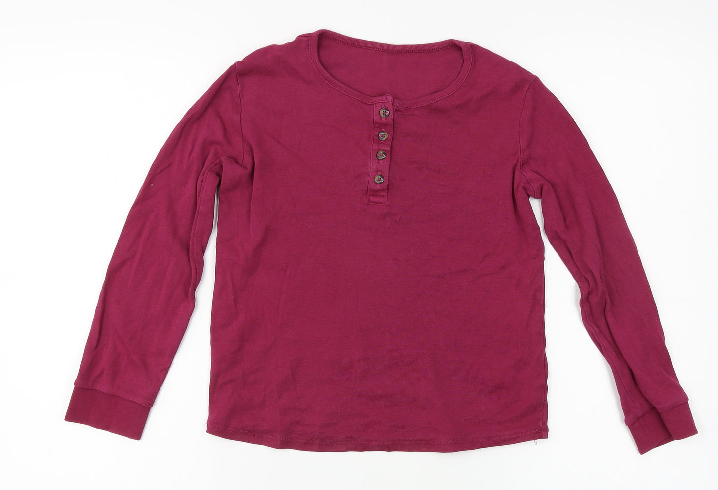 M&S Boys Red   Basic T-Shirt Size 8-9 Years