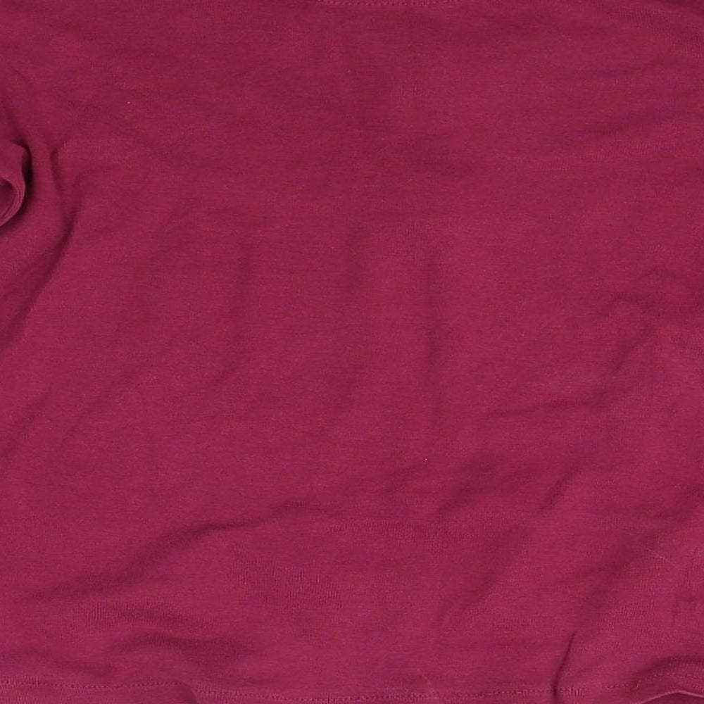 M&S Boys Red   Basic T-Shirt Size 8-9 Years