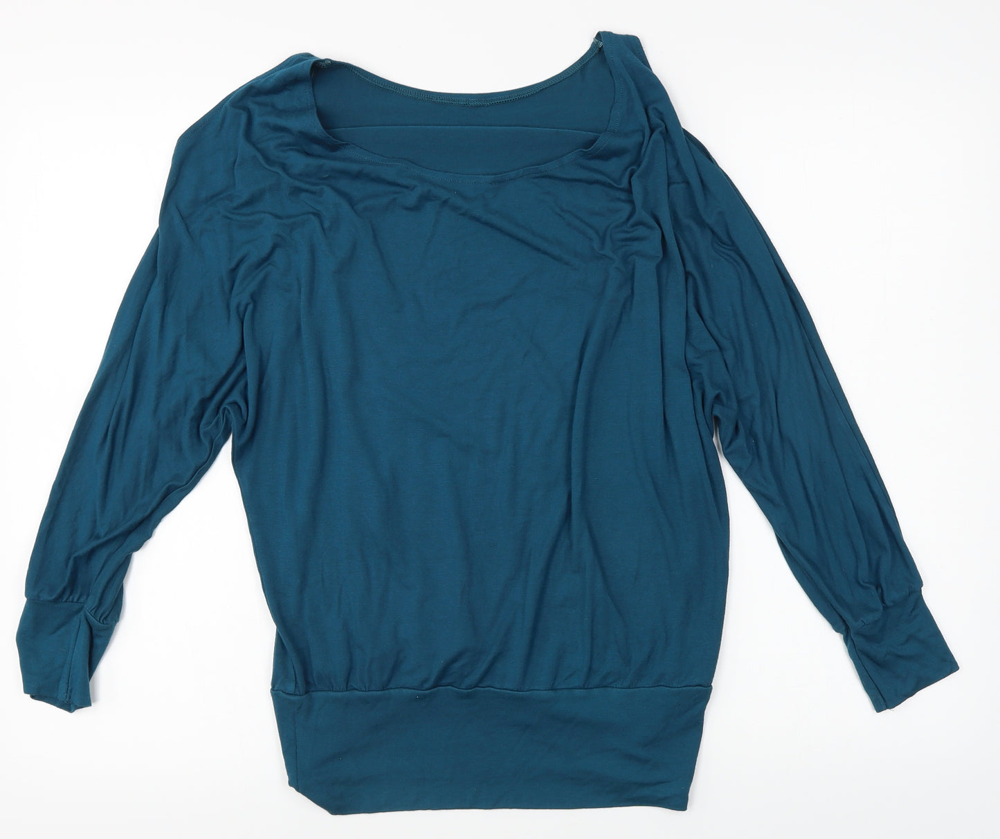 Matalan Womens Blue   Basic Blouse Size 16  - shoulderless