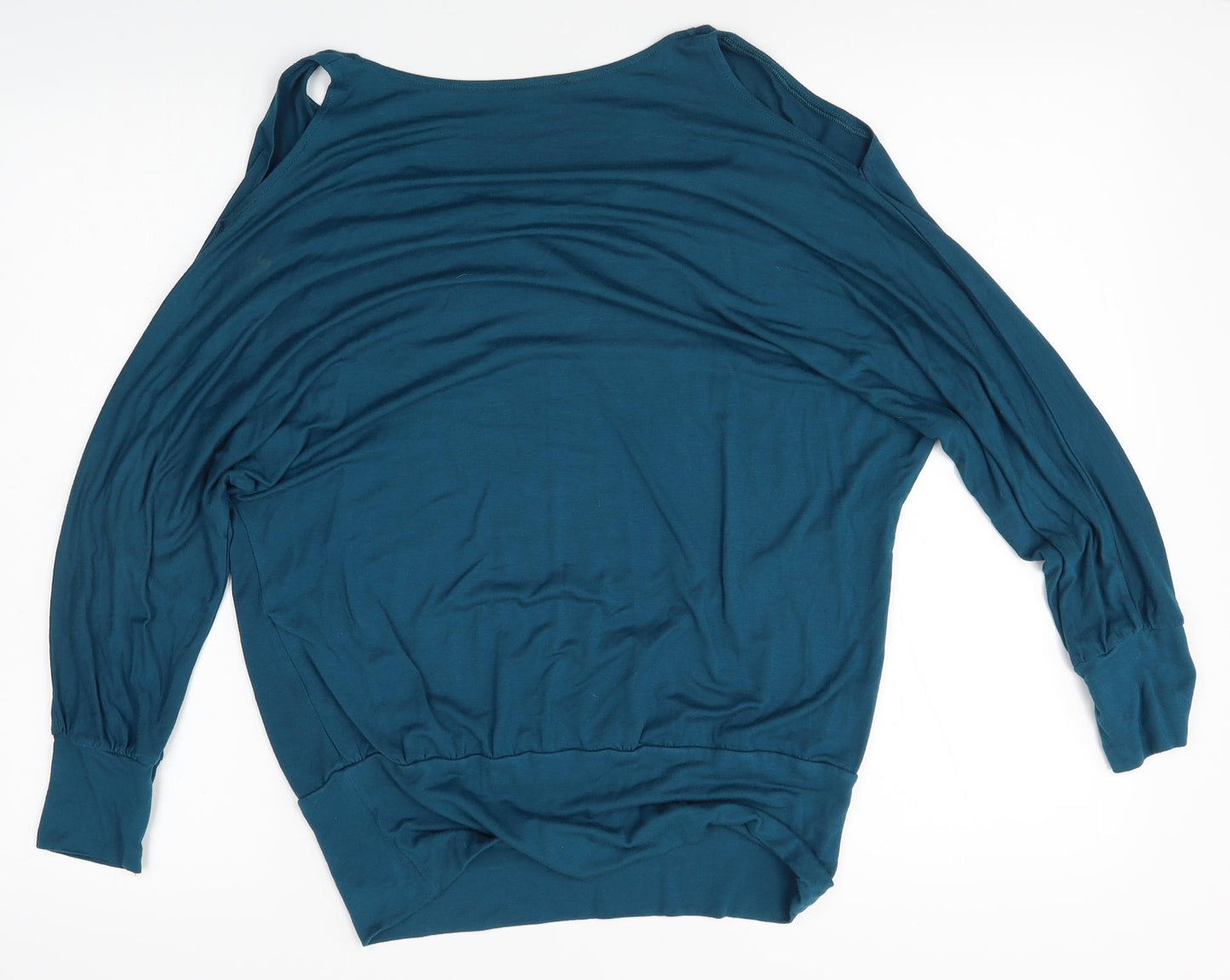 Matalan Womens Blue   Basic Blouse Size 16  - shoulderless