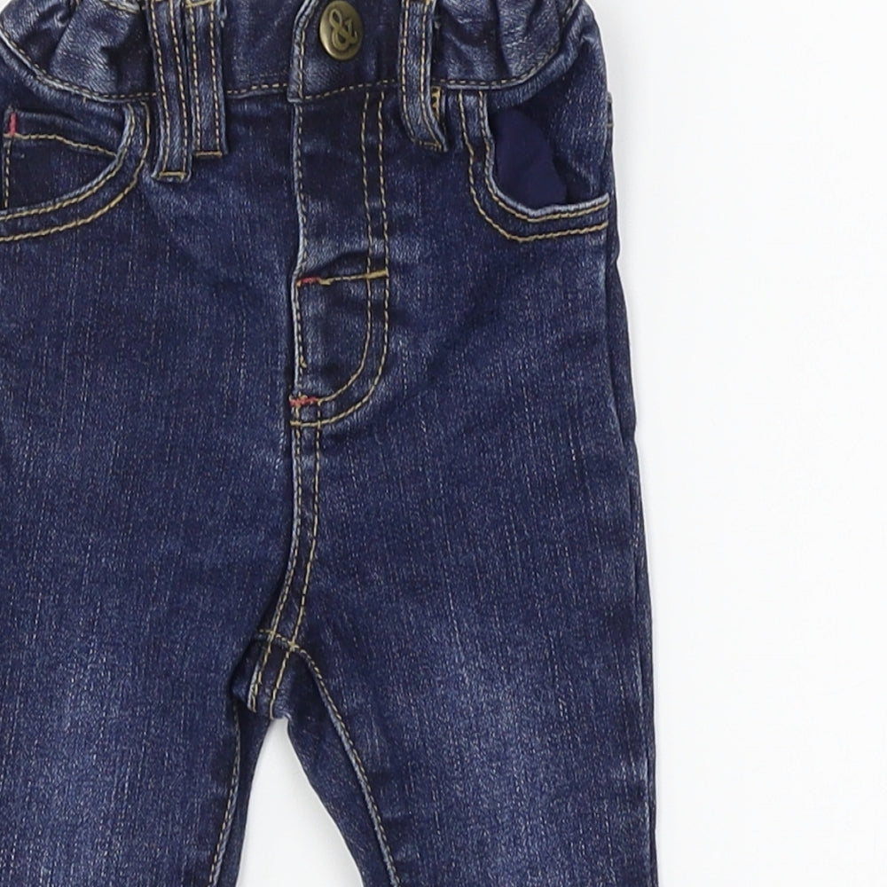 mamas & papas  Baby Blue  Denim  Jeans Size 6-9 Months