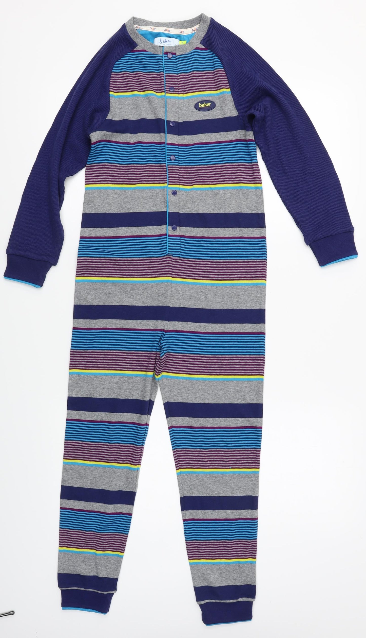 Ted Baker Boys Blue Striped   One Piece Size 8-9 Years