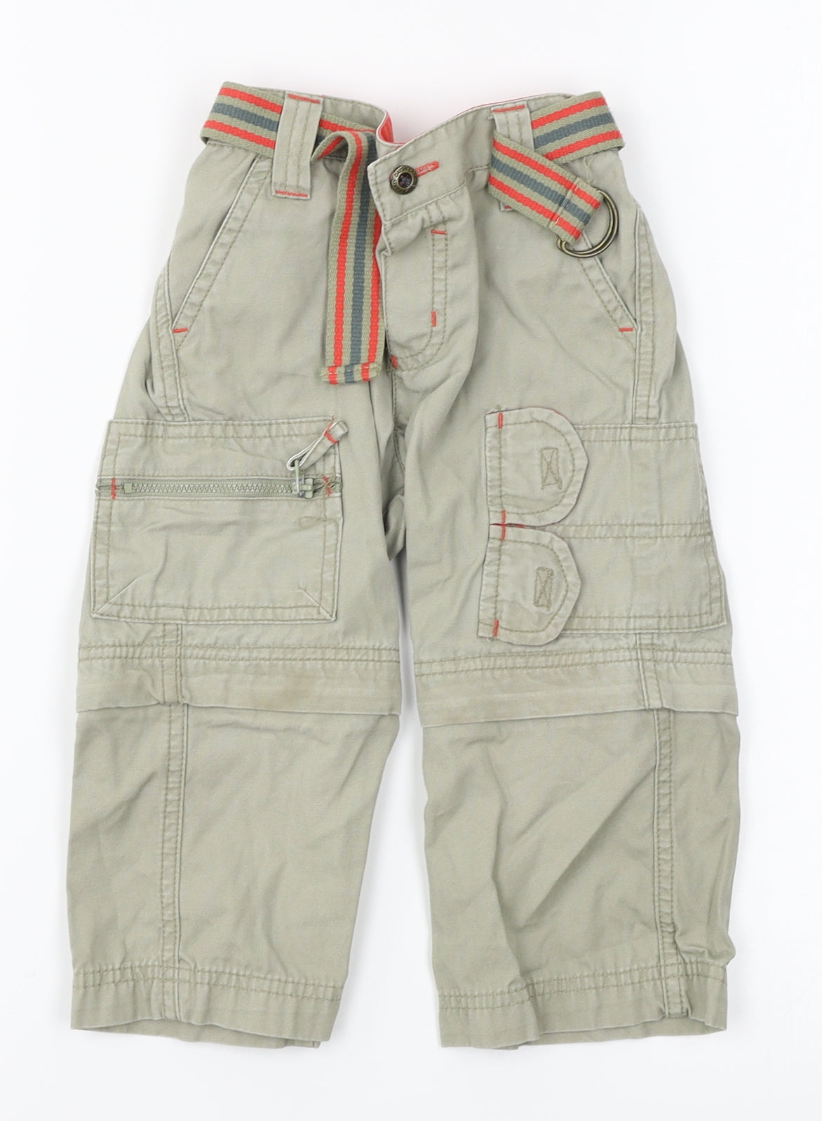 early days Boys Ivory   Cargo Trousers Size 12-18 Months