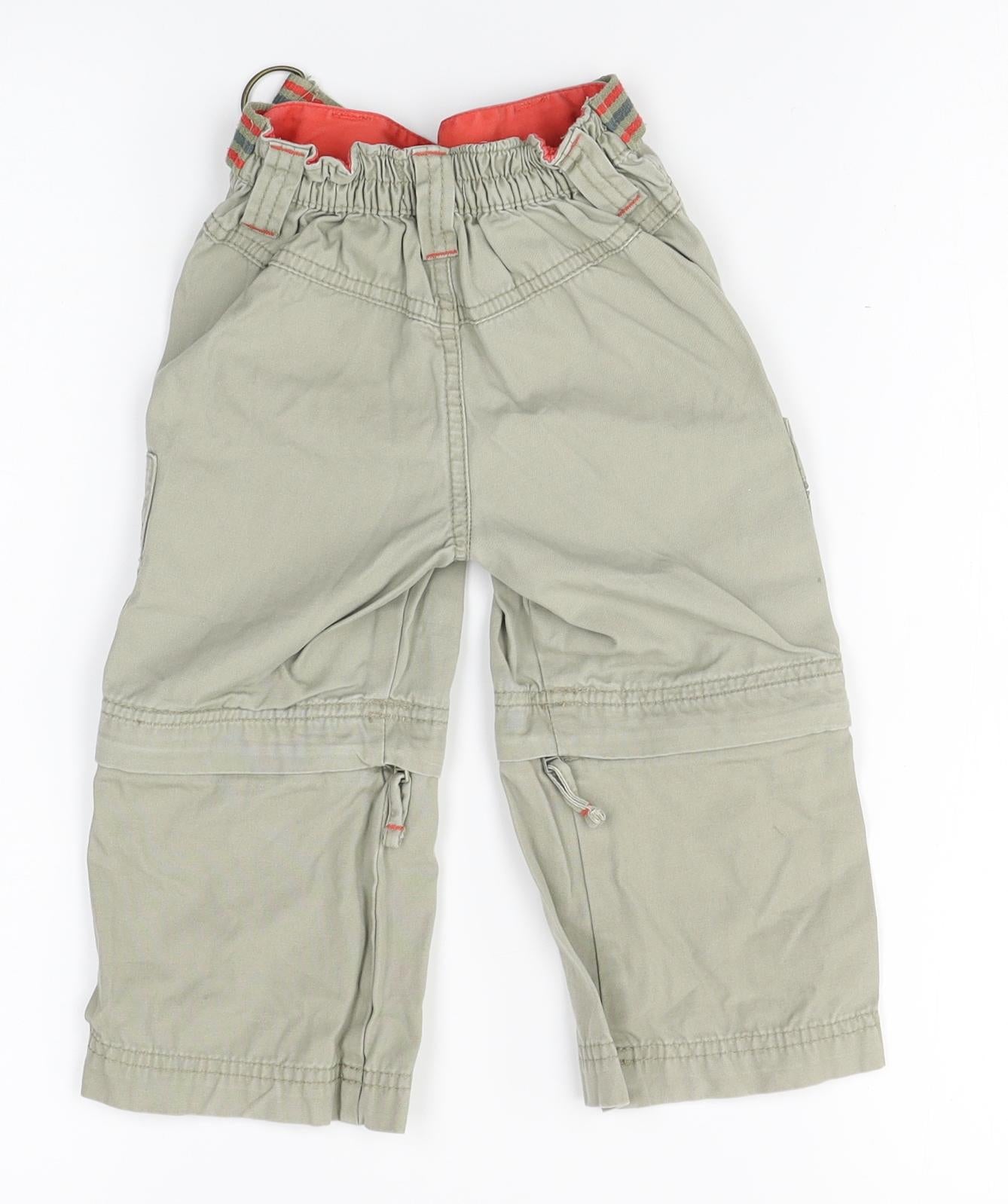 early days Boys Ivory   Cargo Trousers Size 12-18 Months