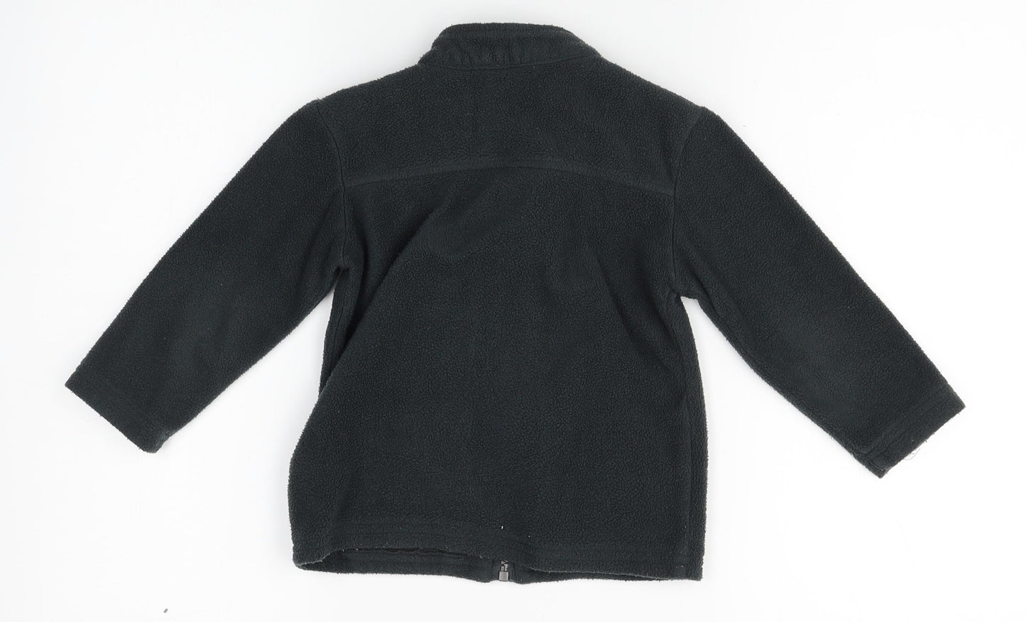 M&S Boys Green  Fleece Basic Jacket Jacket Size 2-3 Years