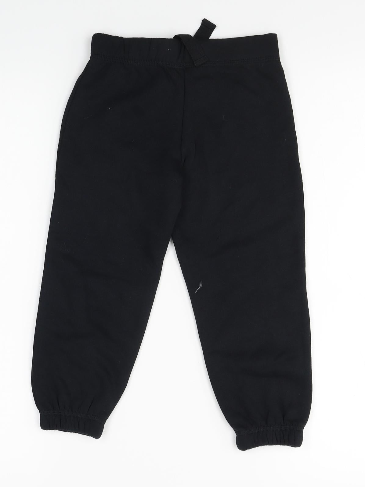 school life Boys Black   Jegging Trousers Size 4-5 Years