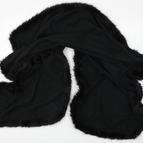 Unbranded Womens Black  Fleece Cape Jumper One Size