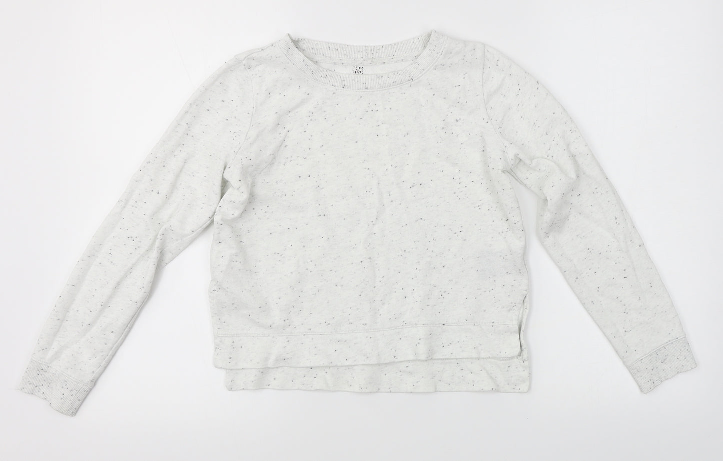 H&M Girls White   Pullover Jumper Size 10-11 Years