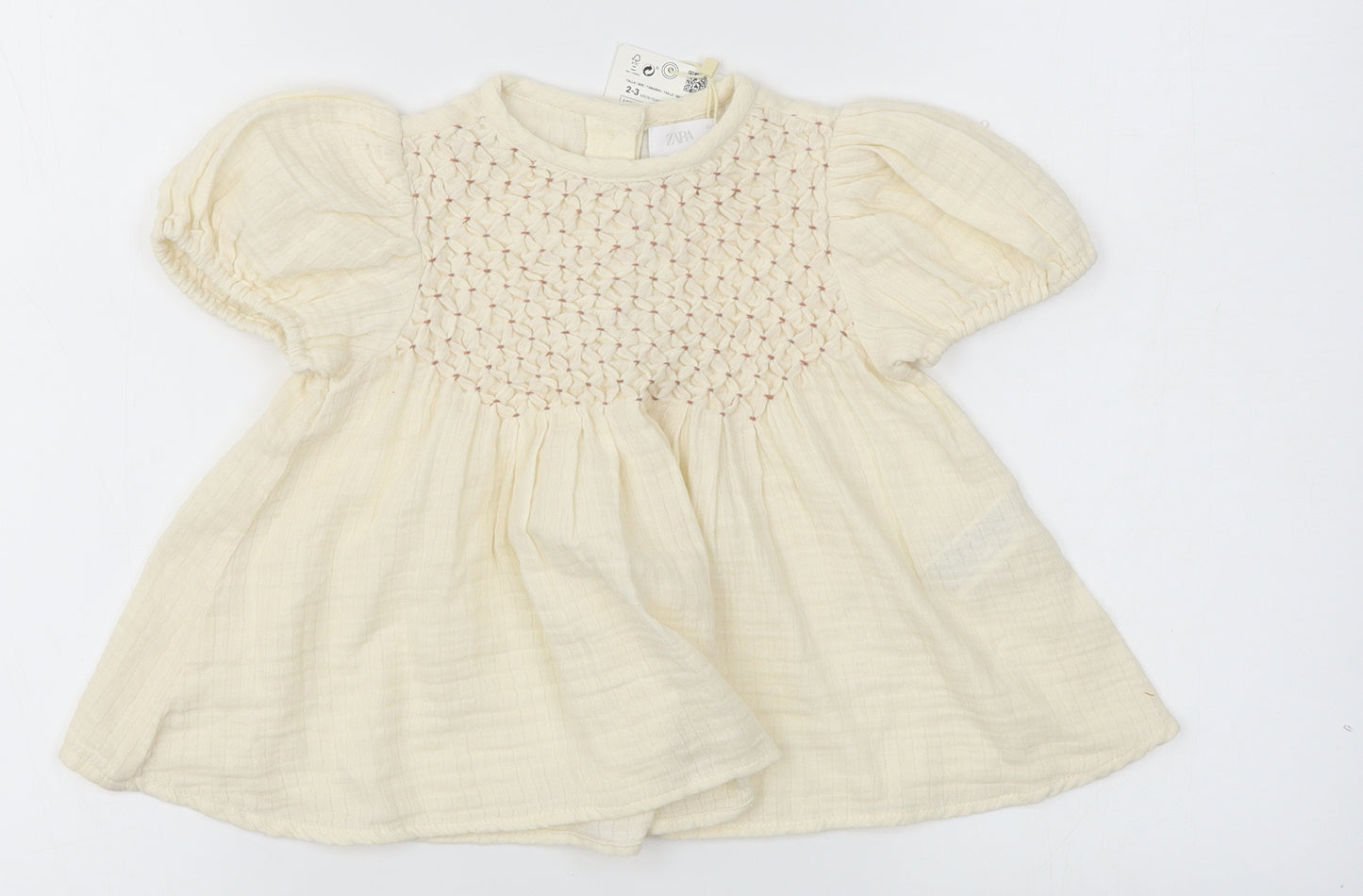 Zara Girls Beige  Corduroy A-Line  Size 2-3 Years