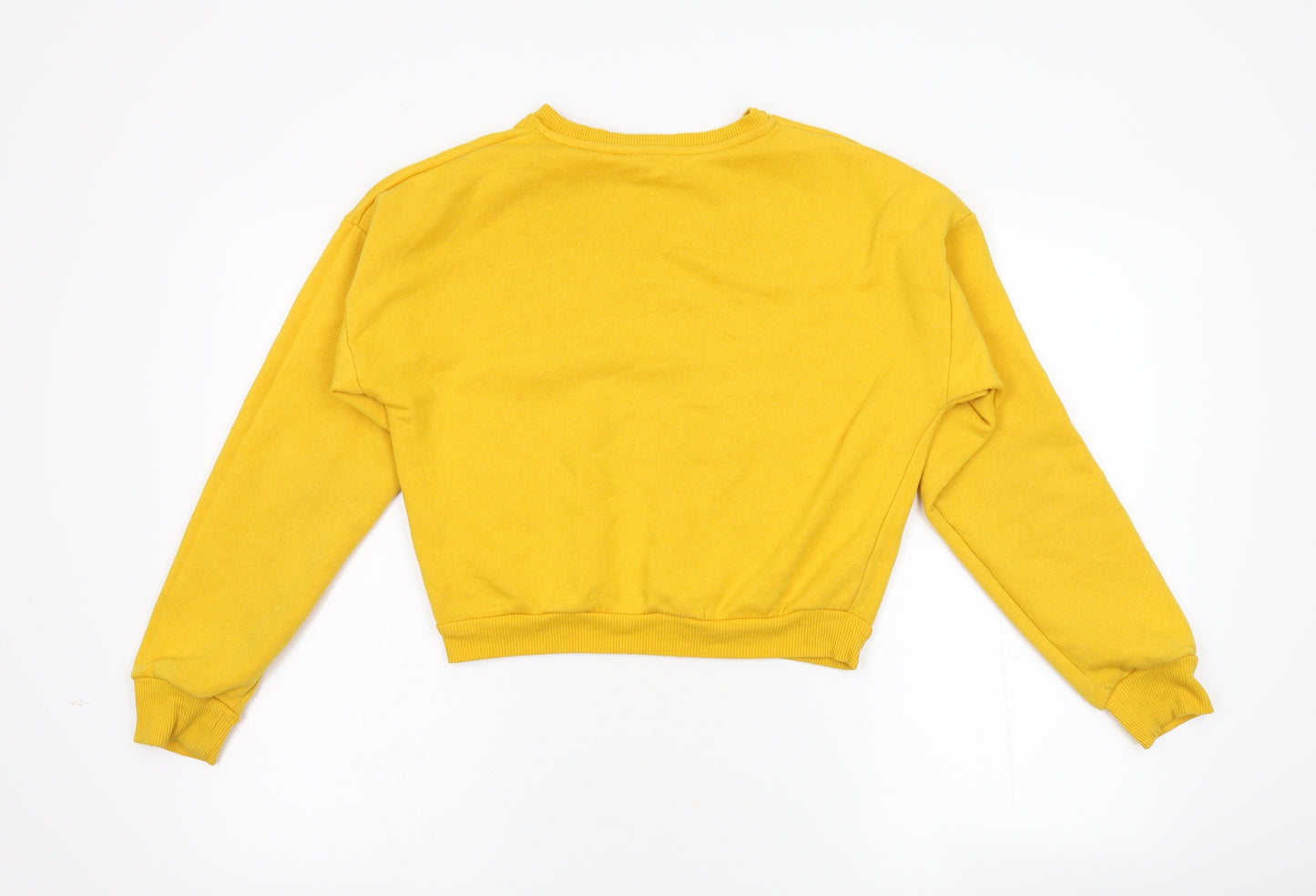 Matalan Womens Yellow   Pullover Sweatshirt Size 14