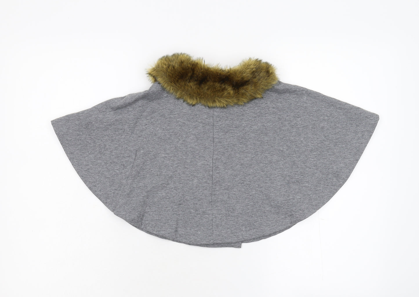 Tahari Girls Grey   Cape Jumper Size S