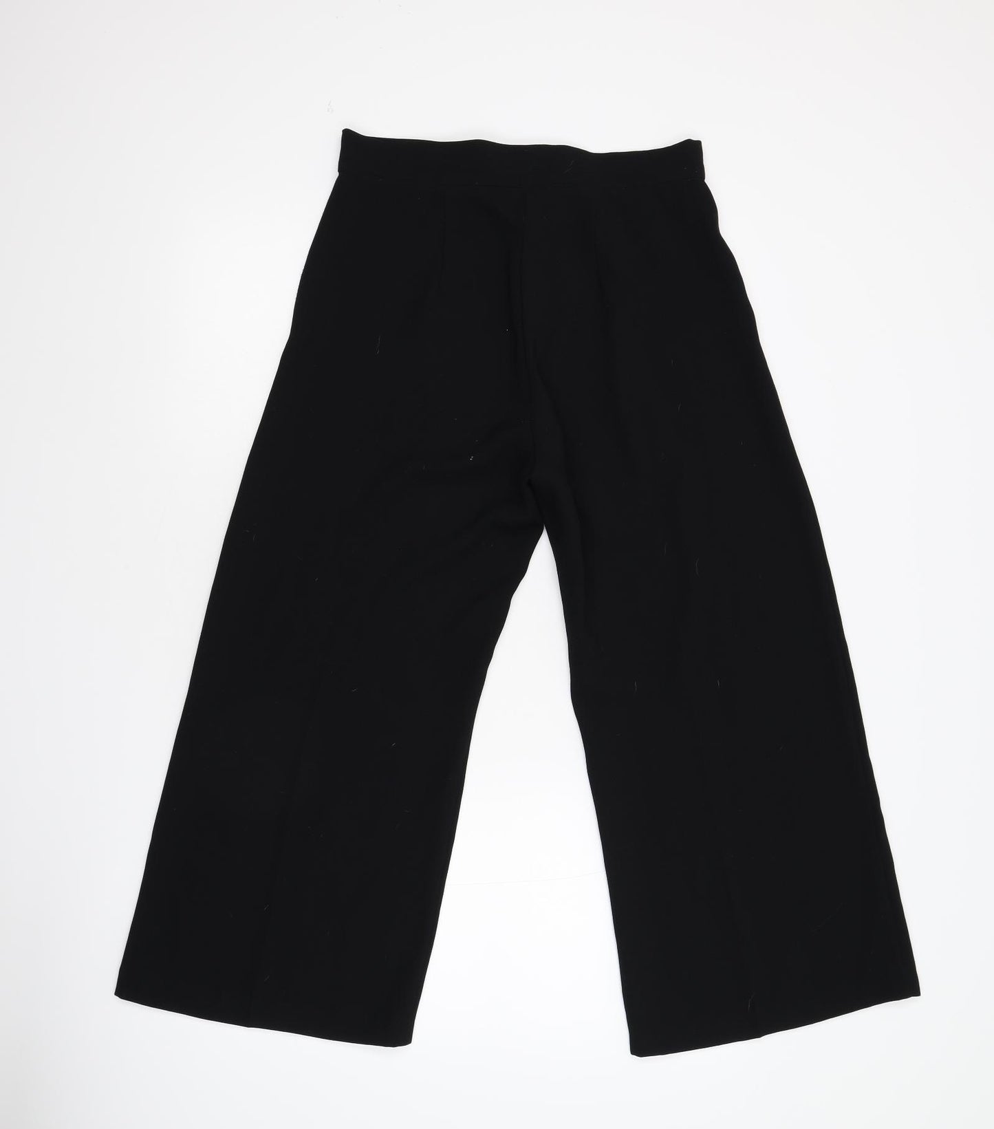 River Island Womens Black   Cropped Trousers Size 10 L24 in