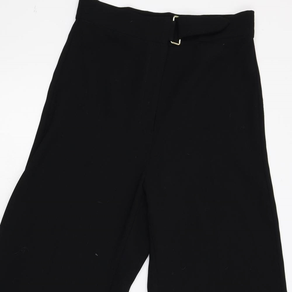 River Island Womens Black   Cropped Trousers Size 10 L24 in