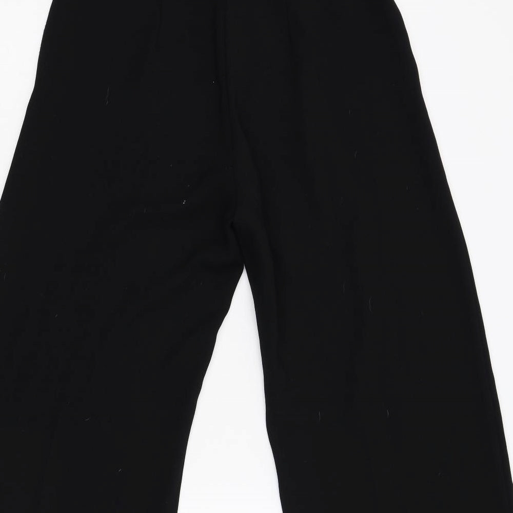 River Island Womens Black   Cropped Trousers Size 10 L24 in