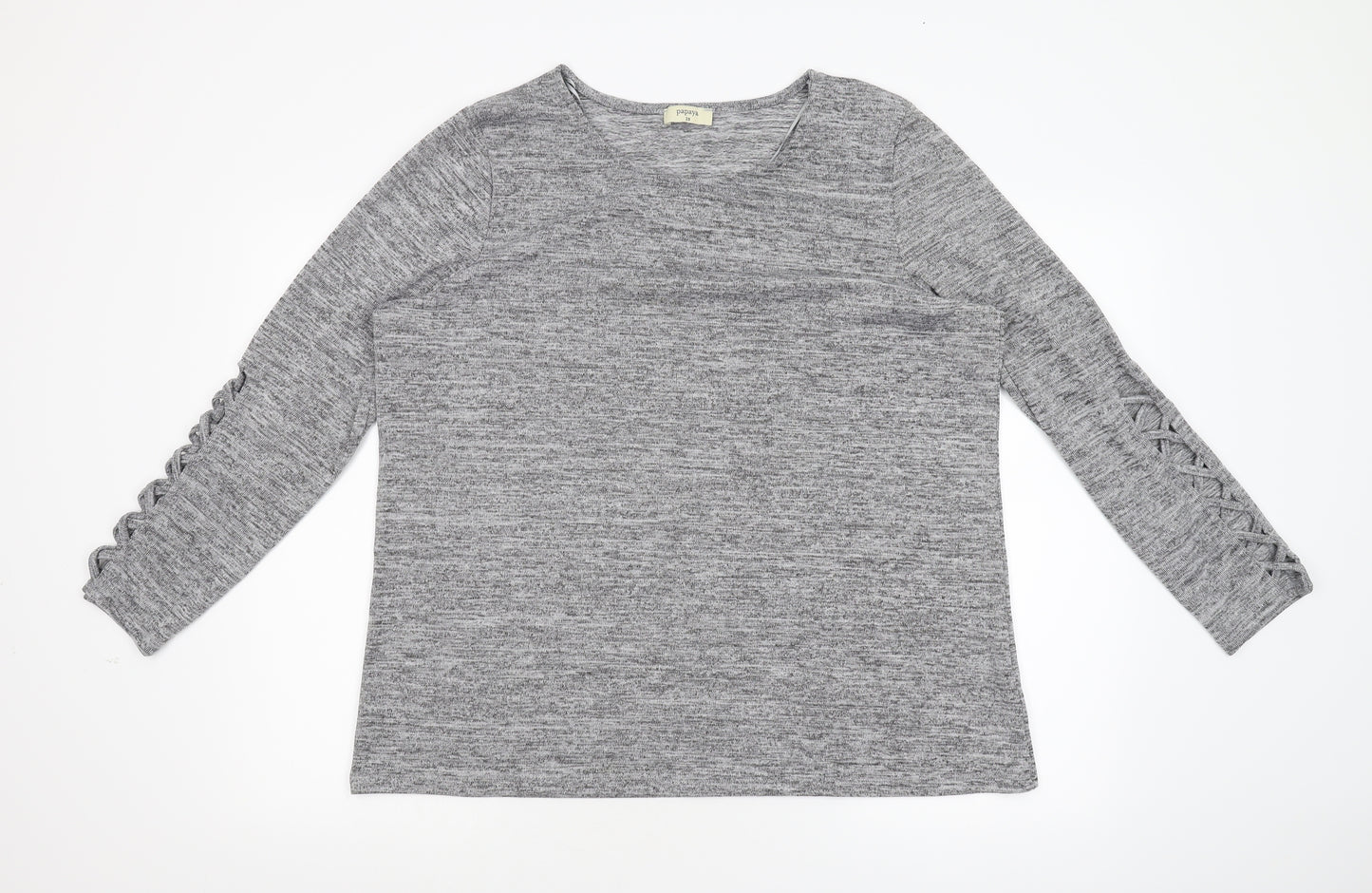 Matalan Womens Grey   Basic T-Shirt Size 20