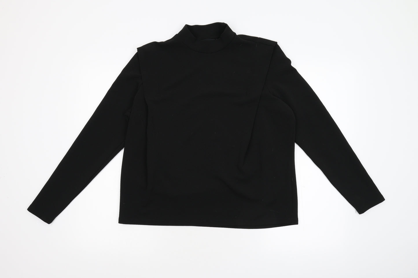 VERO MODA Womens Black   Basic Blouse Size M