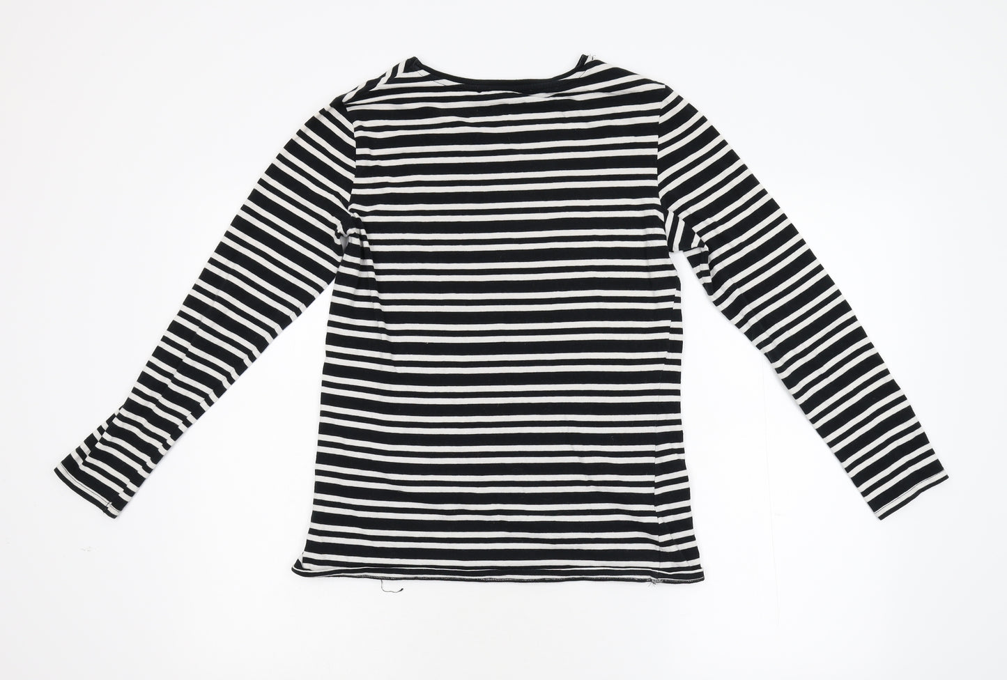 Primark Womens Multicoloured Striped  Basic T-Shirt Size 12